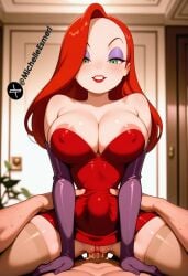 ai_generated civitai disney female fucked jessica_rabbit michellesme sex sex_from_behind sexy_pose who_framed_roger_rabbit