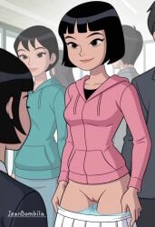 ai_generated ben_10 ben_10_alien_force ben_10_ultimate_alien breasts cartoon_network condom female jeanbombila666 julie_yamamoto milf oppai