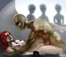 grey alien from fallout by dochyde
