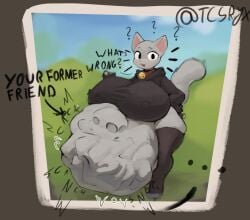 2025 after_vore anthro anthro_pred arrow_pointing_to_belly asking asking_viewer asking_what ass bell bell_collar belly big_belly big_breasts biped black_clothing black_eyebrows black_gloves black_handwear black_hoodie black_legwear black_stockings black_text black_thigh_highs black_topwear bloated blurred_background bone bone_breaking bone_imprints bones_in_stomach border breasts clothed clothed_anthro clothed_female clothing cloud collar compression_sound_effect contextual_arrow covered_breasts cracking cropped_hoodie crunch crushing_sound_effect curved_text day death dialogue digestion digital_media_(artwork) digital_painting_(artwork) directional_arrow domestic_cat ears_up emily_(tcsrjx) english_description english_text exposed_butt eyebrows fatal_vore felid feline felis female female_anthro female_pred fingerless_gloves floating_whiskers fluffy fluffy_tail full-length_portrait fully_inside fur gloves grey_belly grey_body grey_butt grey_ears grey_face grey_fur grey_tail handwear hi_res hood_up hoodie huge_belly huge_breasts ineffective_clothing jingle_bell jingle_bell_collar legwear light lighting long_sleeves looking_at_viewer mammal monotone_belly monotone_body monotone_butt monotone_clothing monotone_face monotone_fur monotone_gloves monotone_handwear monotone_hoodie monotone_legwear monotone_stockings monotone_tail monotone_thigh_highs monotone_topwear motion_lines nipple_outline no_underwear open_mouth outside painting_(artwork) pink_inner_ear pointy_ears portrait prick_ears question question_mark raised_eyebrows red_collar rumbling_stomach same_size_vore shaded shortened_sound_effect signature skull skull_imprint sky snap soft_shading solo sound_effect_variant sound_effects stockings tail talking_to_viewer tcsrjx teeth text text_outside_panel thick_thighs thigh_highs three-quarter_view toeless_legwear toeless_stockings toeless_thigh_highs topwear twitter_handle unseen_prey vore vowelless vowelless_sound_effect warped_text white_border wide_hips worried wrinkles_in_clothes