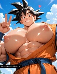 goku from dragon ball by himbho-ai