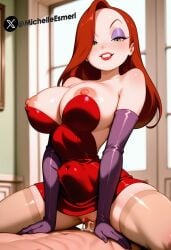 ai_generated civitai disney female fucked jessica_rabbit michellesme sex sex_from_behind sexy_pose who_framed_roger_rabbit