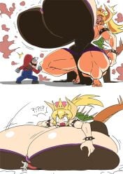 bowsette from mario (series) by matsu-sensei