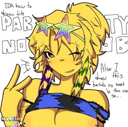 1girls bracelet breasts_out forsaken_(roblox) idk_what_to_tag_it imminent_sex party_noob_(forsaken) roblox scene_hair super_hugeee trust