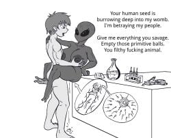grey alien from folklore