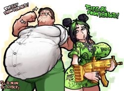 billie eilish from family guy by el rincon de amber