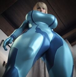 samus aran from metroid by stevencarson