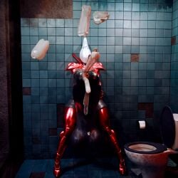 1futa 3d alien alternate_version_available balls bathroom big_balls big_penis cum front_view futanari handjob hands_on_penis helmet hyper hyper_penis inkfun3d intersex masturbation penis pov public_restroom solo warhammer_(franchise) warhammer_40k wraithlord