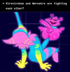 virovirokun from deltarune by mazmaven