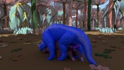 16:9 2023 3d_(artwork) anal anal_sex anthro anthro_on_bottom anthro_on_feral anthro_penetrated ass_up backsack balls ballsack blender_(artwork) blender_cycles blue_body blue_scales cloud digital_media_(artwork) duo farofv feral feral_on_top feral_penetrating feral_penetrating_anthro forest fur genitals grass hi_res interspecies leaf malaguetista male male/male male_penetrated male_penetrating mammal maraso matanu mephitid muripota nude outside overweight overweight_anthro overweight_male pawpads penetration penis plant purple_body purple_fur roshenon scales sex skunk sky tree widescreen zektov_steward zoophilia
