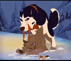 anal anal_penetration anal_sex balto balto_(series) canid canine canis cum cum_in_ass cum_inside domestic_dog duo feral forced forced_anal forced_sex husky hybrid male male/male male_penetrating male_penetrating_male mammal nordic_sled_dog penetration rape raped sex spitz steele_(balto) universal_studios wolf