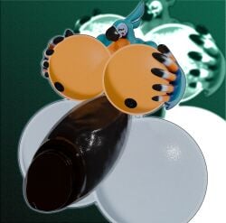 2025 anthro avian balls big_balls big_breasts big_penis black_nipples black_penis blue_body blue_feathers breasts breath_of_the_wild feathers futanari genitals glistening glistening_balls glistening_genitalia glistening_penis green_background hand_on_breast hi_res huge_balls huge_breasts huge_cock humanoid_genitalia humanoid_penis hyper hyper_balls hyper_breasts hyper_genitalia hyper_penis intersex kass_(tloz) lidded_eyes male nintendo nipples notsobretheren penis rito simple_background solo the_legend_of_zelda vein veiny_penis white_balls yellow_eyes