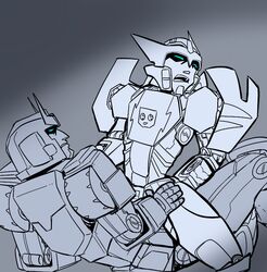 artist_request cowgirl_position drift_(transformers) male male_only ratchet_(transformers) robot straddling tagme transformers transformers_idw