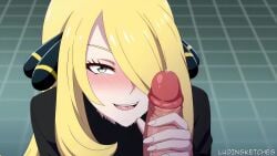 1boy 1girls 2d 2d_animation ahegao animated audible_ejaculation audible_swallowing balls big_penis blonde_hair blowjob blowjob_face blush clothed_female clothing cum cum_in_mouth cum_on_tongue cynthia_(pokemon) deep_blowjob deepthroat duo ejaculation ejaculation_in_mouth face_fucking faceless_male fellatio game_freak grey_eyes gulp hair_ornament hair_over_one_eye handjob large_penis licking licking_penis licking_tip light-skinned_female light-skinned_male light_skin longer_than_30_seconds looking_at_viewer ludinsketches nintendo one_eye_obstructed oral oral_penetration oral_sex penis penis_in_mouth pokemon pokemon_dppt pov precum rubyredva saliva_on_penis sliding sliding_down_throat sloppy_blowjob sloppy_deepthroat sound sucking sucking_penis swallowing swallowing_bulge swallowing_cum swallowing_sound_effect swallowing_sounds throat_fuck throat_swabbing tight_throat tongue_out veiny_penis video voice_acted