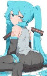 hatsune miku from vocaloid by abmayo