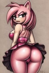 ai_generated amy_rose disgusted panties upskirt