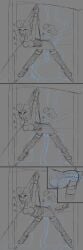absurd_res arms_pulled_back autumn_science bondage bound clothing damsel_in_distress egg_implantation fancyfalls female fishnet_stockings footwear helpless hi_res high_heels human inflated_belly mammal shoes submissive submissive_female submissive_human suspension tentacle