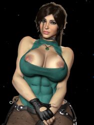 lara croft from tomb raider by frosturian