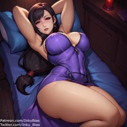 final_fantasy final_fantasy_vii inky_bias lingerie lingerie_only pov pov_eye_contact tifa_lockhart