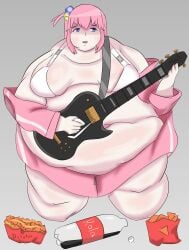 bbw big_belly bocchi_the_rock! gotou_hitori ssbbw