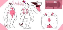 2025 absurd_res anal_uterus animal_genitalia anthro anus ass big_butt eyewear generation_2_pokemon genital_slit genitals genjii glasses hi_res internal legendary_pokemon lugia luke_(liamdasnack) male mouth_shot musclegut muscular muscular_anthro muscular_male nintendo open_mouth overweight overweight_anthro overweight_male pokemon pokemon_(species) prostate solo uterus