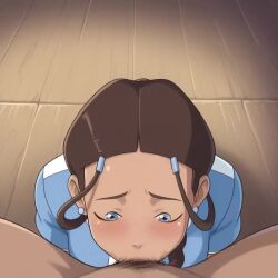 ai_generated blowjob deepthroat eye_contact fellatio huge_cock katara male/female no_sound oral oral_sex penis pov pov_male sucking sucking_penis tagme video