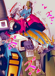 blush megatron optimus_prime penetration penis robot transformers