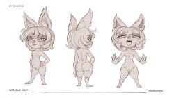barefoot breasts bunny_ears bunny_girl feet female lagomorph league_of_legends monster_girl pubes pussy rabbit_ears rabbit_girl shortstack vex_(league_of_legends) yordle