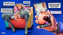 1girls 3d anal_plug anus asshole blonde_female blonde_hair breasts breasts_out dagger_(marvel) dagger_(marvel_rivals) dirty_talk english english_text female female_ejaculation female_focus female_masturbation female_only fingering fingering_self functionally_nude gaping gaping_anus horny horny_female long_hair marvel marvel_rivals masturbating_to_person masturbation nude_female onomatopoeia phone phone_screen plug_(sex_toy) pumpalooza pussy ripped_clothing solo solo_female solo_focus squirting text vagina