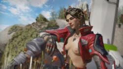 3d 3d_(artwork) 3ddeed apex_legends blender_(software) breasts breasts_out butch enea_davide_guarino rule_63 small_breasts solo solo_female solo_focus sparrow_(apex_legends)