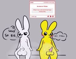 animal_genitalia anthro areola balls big_balls blush blush_lines bodily_fluids breasts brother_(lore) brother_and_sister_(lore) duo erection erinthebat fully_sheathed futanari genital_fluids genitals gynomorph huge_balls incest_(lore) intersex intersex/male leaking_precum male monk_(rain_world) moobs musky_balls musky_penis precum rain_world sheath sibling_(lore) sister_(lore) slugcat small_breasts strawpage survivor_(rain_world) sweat sweaty_balls sweaty_genitalia trans_(lore) trans_woman_(lore) videocult