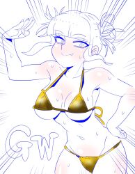himiko toga from my hero academia by 404error