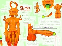 1boy 4_balls 6_eyes alien alien_boy alien_genitalia alien_humanoid alien_male alien_only athletic_male balls big_balls big_penis bioluminescence constant_ejaculation continuous_ejaculation continuously_cumming cum cum_drip cum_on_penis cumshot cute cute_fangs dick ejaculating ejaculating_constantly ejaculating_cum ejaculation ejaculation_while_flaccid endless_cum endless_orgasm erection excessive_cum excessive_genital_fluids external_gills fit flaccid green_eyes green_nipples green_tip huge_balls huge_cock huge_testicles infinite_cum male married naked nipples nude nude_male oc orange_body orange_penis orange_skin original original_character ring skittles_(sspaziim) sspaziim sticking_out_tongue tail tongue