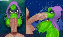 1girls anthro anthrofied ass blowjob breasts breasts crazy_dave_(pvz) female flora_fauna green_shadow_(pvz) oral peashooter_(pvz) plant plant_girl plant_humanoid plantie plants_vs._zombies plants_vs_zombies popcap_games pussy thearticwolff1