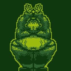 belly big_ass big_belly clothed clothes_lift curly_hair exausted exposed_ass exposed_belly fat fat_ass limited_color limited_palette original_character overhanging_belly overweight pixel_art self_upload stretch_marks stretching struggling thick_thighs thunder_thighs tired wardrobe_malfunction wide_hips