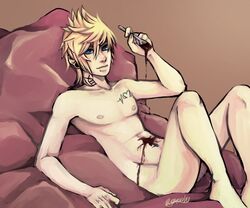 1boy blonde_hair kingdom_hearts male male_only nobody_(kingdom_hearts) roxas solo tattoo