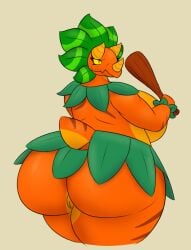 1girls anthro anthrofied areola ass big_areola big_breasts big_butt big_nipples breasts breasts brown_areola brown_nipples brown_stripes carboncopy612 carrot ceratopsian club_(weapon) dinosaur electronic_arts elemental_creature fangs female flora_fauna food food_creature front_view genitals hi_res holding_object holding_weapon horn huge_areola huge_breasts huge_butt huge_nipples leaf leaf_hair melee_weapon multiple_poses navel nipples nude orange_body ornithischian overweight overweight_female plant plant_girl plant_hair plant_humanoid plantie plants_vs._zombies plants_vs_zombies popcap_games pose pseudo_hair pupils pussy rear_view reptile scalie simple_background slit_pupils solo stripes tan_background thick_thighs tricarrotops_(pvz) triceratops vegetable video_games weapon wide_hips yellow_sclera