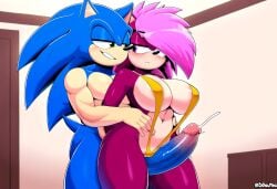 ai_generated ass bedroom blue_body breasts couch female imminent_sex incest incest_(lore) magenta_fur male male/female penis pink_hair sex siblings sonia_the_hedgehog sonic_(series) sonic_the_hedgehog sonic_the_hedgehog_(series) sonic_underground straight veiny_penis