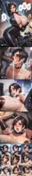 ada_wong ada_wong_(adriana) resident_evil resident_evil_4 resident_evil_2 resident_evil_6 resident_evil_2_remake resident_evil_4_remake public_nudity public_sex public_exposure public_use public_indecency vanillaramen banz_ai ai_generated dialogue dialog dialogue_box dialogue_bubble hi_res highres high_resolution high_quality big_breasts big_butt big_ass big_thighs big_areola huge_breasts huge_ass huge_butt huge_thighs thick_thighs thick_ass thick thick_legs thick_hips thick_butt breasts female voluptuous voluptuous_female wide_hips dark_areola dark_areolae dark_nipples mature_female mature mature_woman milf light-skinned_female armpit_hair armpits hairy_pussy hairy_armpits pubic_hair short_hair queen_of_spades snowbunny wide_thighs broken_rape_victim cheating cheating_wife cheating_female choker tattoo tattoos earrings latex latex_gloves latex_clothing latex_thighhighs latex_legwear latex_stockings qos qos_tattoo piercing piercings pierced_nipples nipple_piercing cum cum_inside cum_in_pussy cum_in_mouth cum_in_ass cumshot cum_on_breasts cum_on_face cum_on_body cum_in_nose lactation lactating saliva sweat sweating anal_sex anal anal_penetration anal_insertion blowjob doggy_style doggystyle cuckold ntr netorare big_black_cock blacked dark-skinned_male huge_cock huge_balls huge_penis big_penis interracial leaking_cum leaking_precum muscular_male outdoors