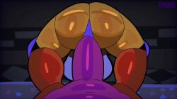 2d anal anal_sex animated animatronic big_ass big_penis chica_(fnaf) chszan_chan cum cum_in_ass cum_inside ejaculation fat_ass five_nights_at_freddy's freddy_fazbear's_pizzeria_simulator furry huge_ass loop pov rockstar_chica sound straight tagme video