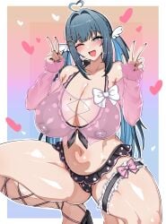 amano nene (vtuber) from indie virtual youtuber by rudeus (steban sharnak)