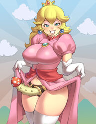 princess peach from mario (series) by maou alba