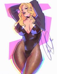 black canary from dc by teatimedroan