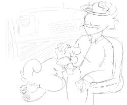 fluffy_grunt weirdpuppy madness_combat blowjob non_consensual non_con raped feral the_auditor
