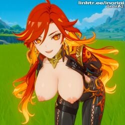 mavuika (genshin impact) from genshin impact by inoriai