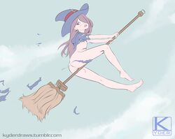 sucy manbavaran from little witch academia by kyder