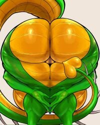 1girls alternate_version_available amen_pose anthro ass ass_focus bent_over big_ass big_breasts big_butt breasts bubble_butt curvaceous curvy curvy_figure dragon female female_only huge_ass huge_breasts long_tail meme nude pussy scalie sekkusu sekkusu_no_megami_(sekkusu) solo solo_female spines tail thick_thighs unseen_female_face voluptuous voluptuous_female wide_hips