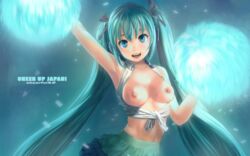 hatsune miku from vocaloid by lasterk