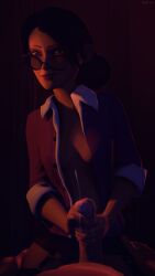 miss pauling from team fortress 2 by myztsfm