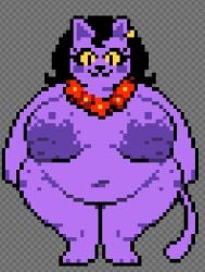 2026 2d accurate_art_style big_breasts big_nipples breasts catty_(undertale) deltagoon deltarune digital_media_(artwork) domestic_cat felid feline hair huge huge_breasts huge_nipples hyper hyper_breasts hyper_nipples mammal nipples pixel pixel_(artwork) pixel_art pixelated purple_body purple_fur short_hair sprite sprite_sheet undertale undertale_(series)
